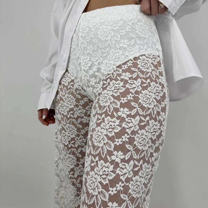 Flared Lace Pant