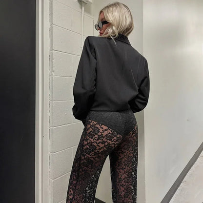 Flared Lace Pant