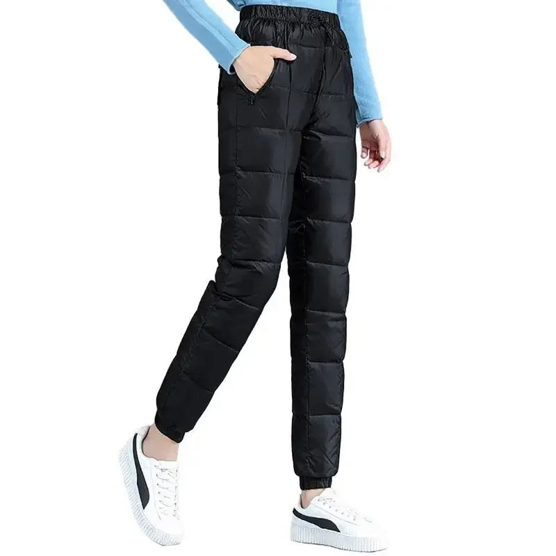 Metallic Puffer Pants with Pockets / Choose Your Color